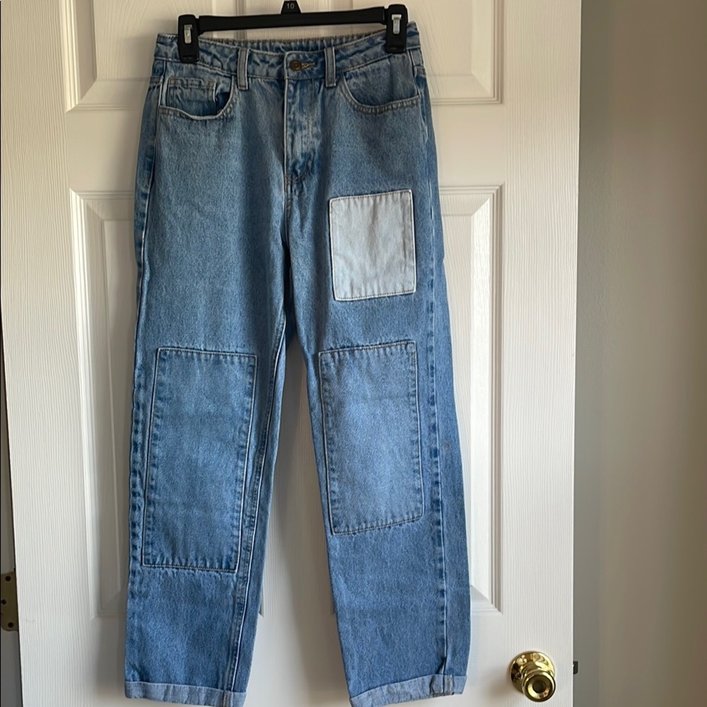 Shein Patchwork Jeans